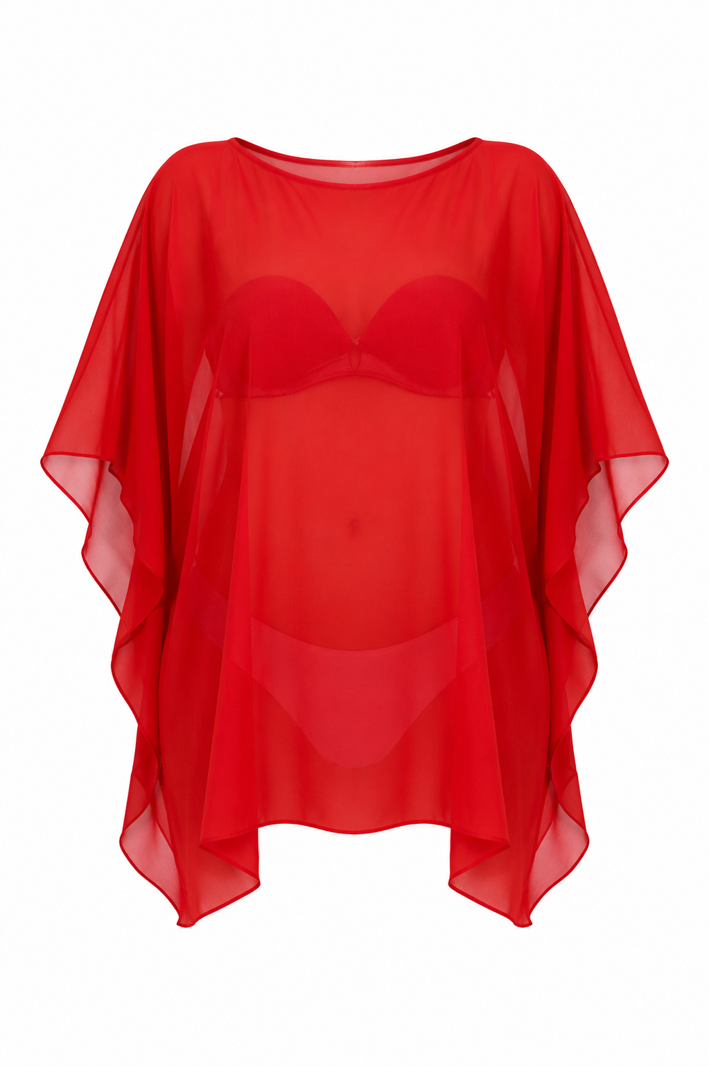Chiffon Poncho Shawls Capelets for women Chiffon Wraps and Evening Beach Cover Up