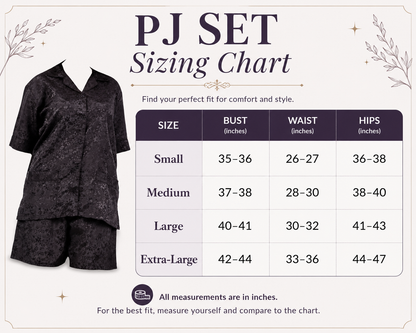 Women's Pajama Set / Pajamas / Pyjamas / PJs, Jacquard, Short
