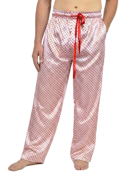 Up2date Fashion Men's Satin Silk Pajama Pant PJ Bottoms Comfy Lounge Sleep Pants with Pockets & Drawstring