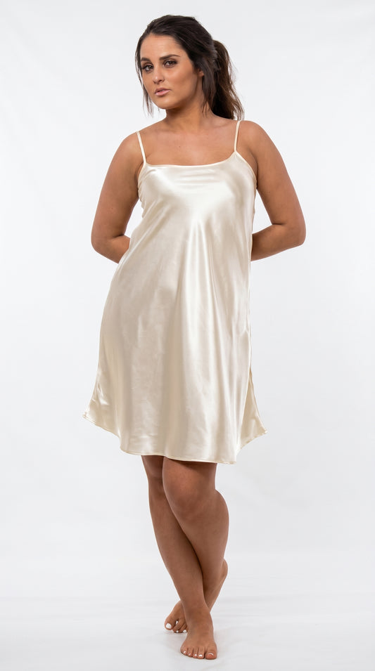 Up2date Fashion Women Lingerie Satin Chemise with Belt Nightgown Sexy Slips Sleepwear Vareity of Colors/Sizes
