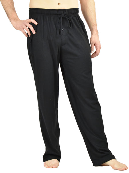 Men's Lounge Pants / Pajama Bottoms / Sleep Pants, 100% Cotton Knit