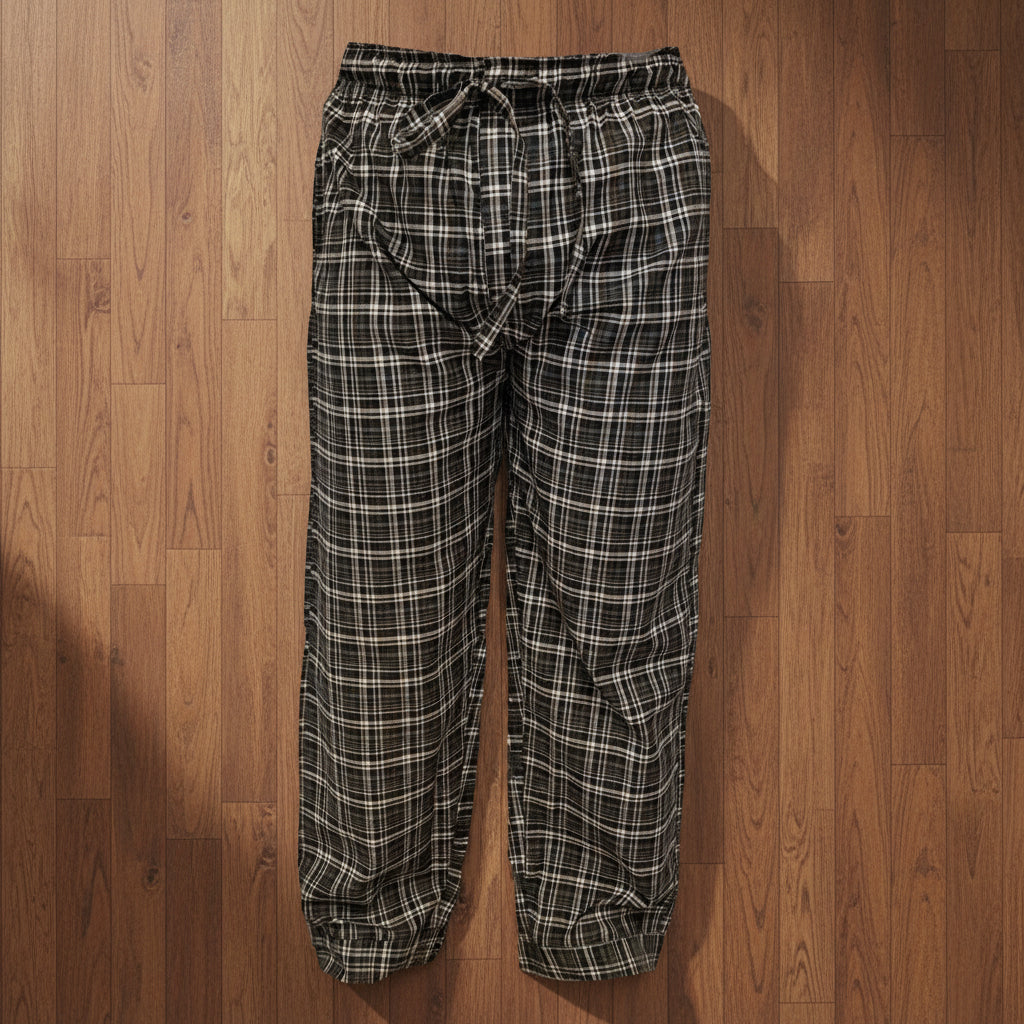 Men's Lounge Pants / Pajama Bottoms / Sleep Pants, Woven, 2-Piece Multicolor Combo