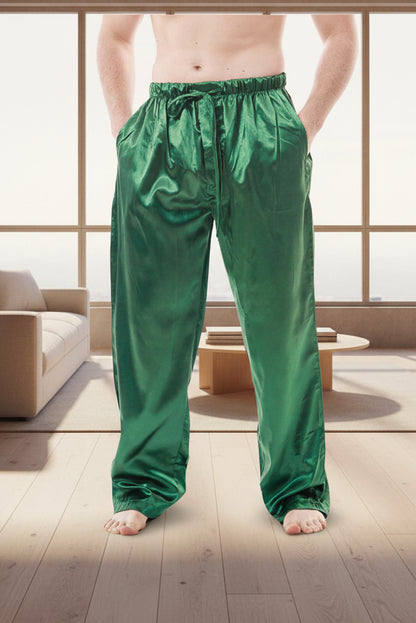 Men's Lounge Pants / Pajama Bottoms / Sleep Pants, Satin