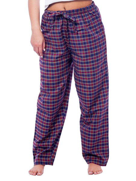 Women's Lounge Pants / Pajama Bottoms / Sleep Pants, Woven, 2-Piece Multicolor Combo