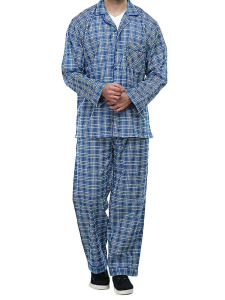 Men's Pajama Set / Pajamas / Pyjamas / PJs, Woven, Check
