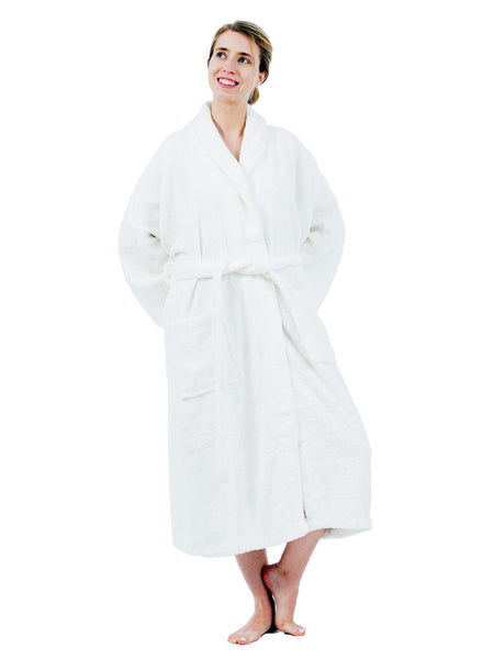 Women's Long Robe, Terry, Classic Style