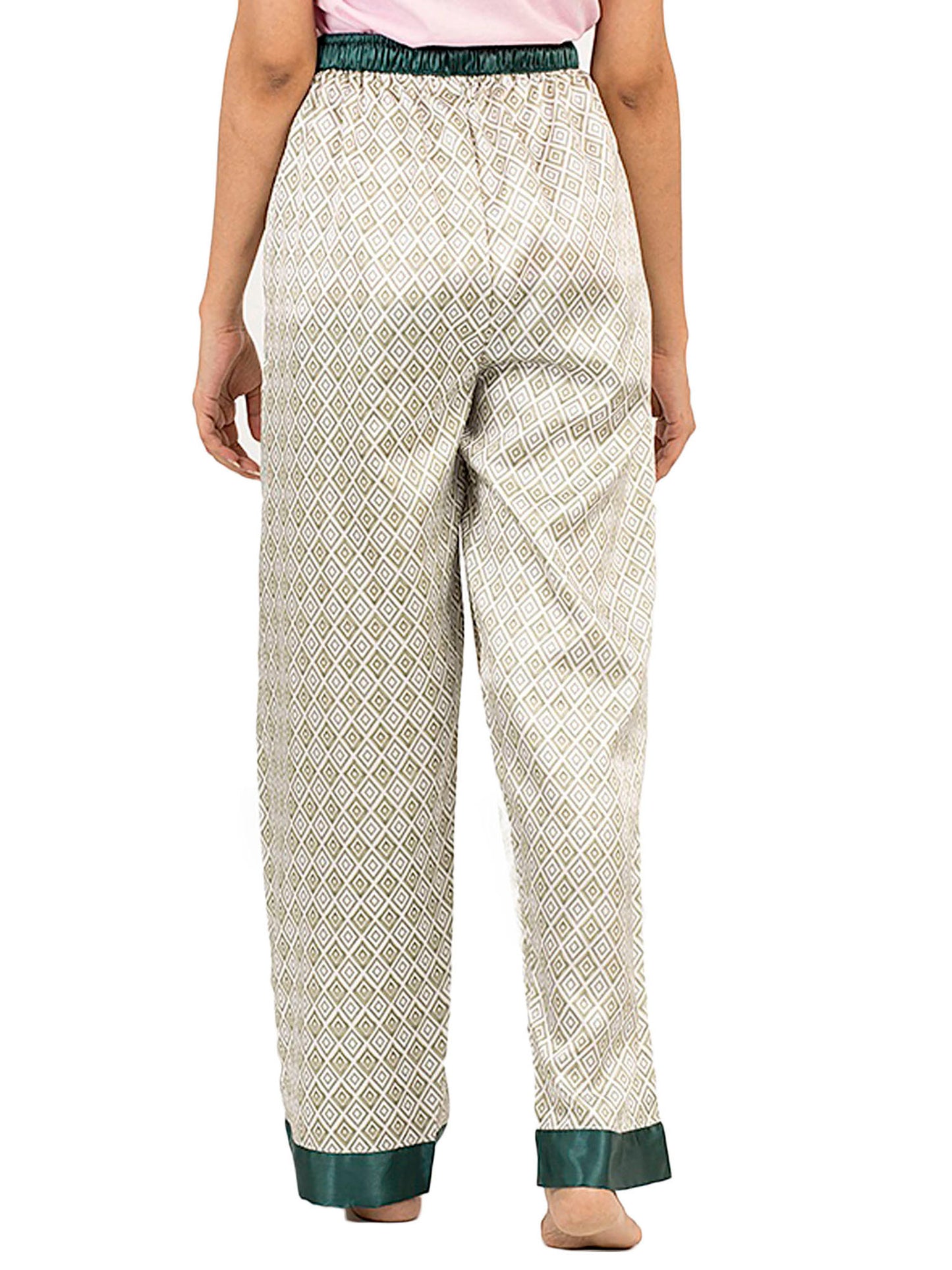 Women's Lounge Pants / Pajama Bottoms / Sleep Pants, Satin, Prints