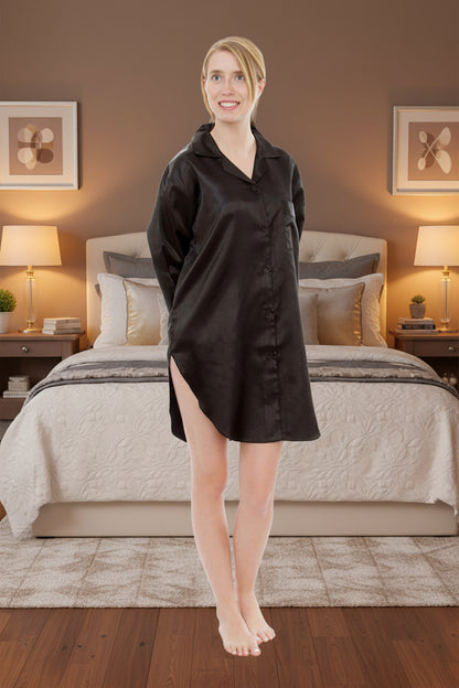 Women's Nightshirt, Satin